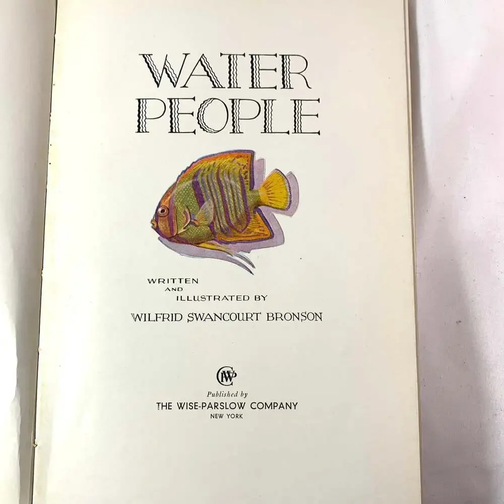 Water People book written in 1935